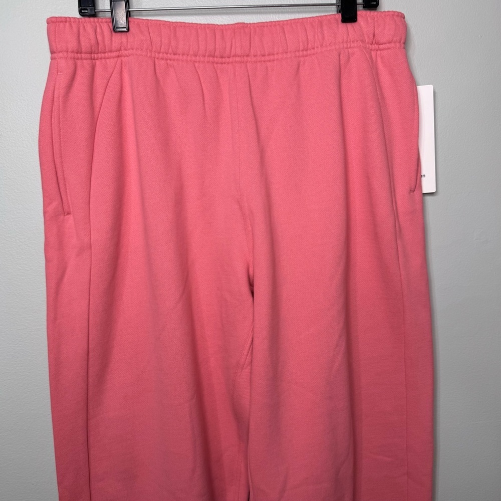 Lululemon Scuba Oversized Fit Fleece Jogger Pants Sakura Pink Large NWT - Picture 5 of 10